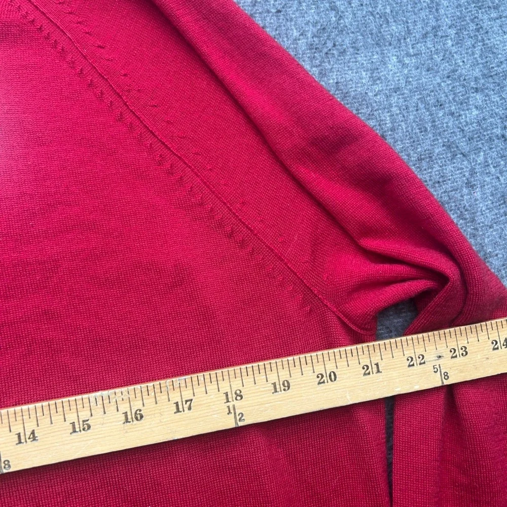 Banana Republic Italian Merino Wool Sweater Mens Large Crewneck Old Money Quiet